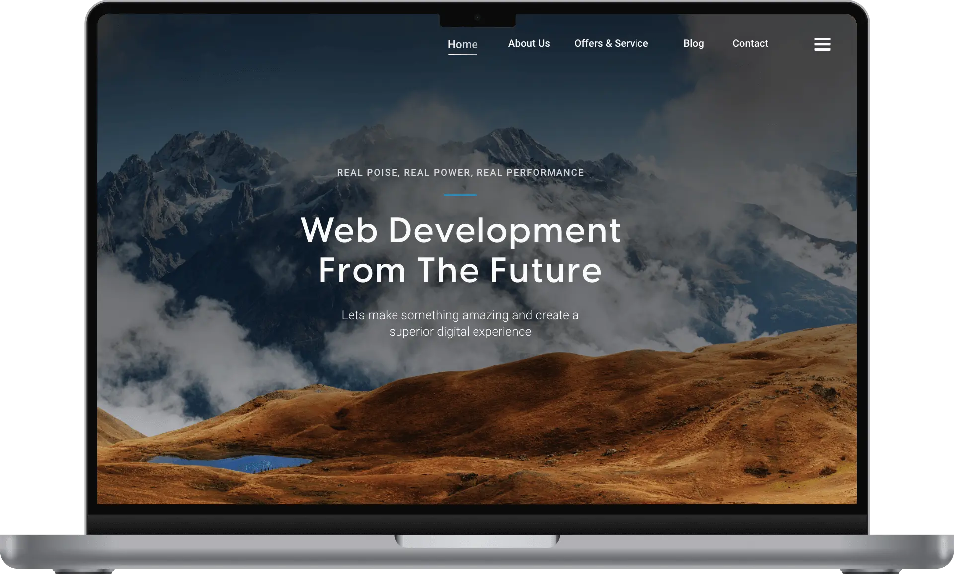 Web Design Services Mockup